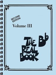 Hal Leonard Corporation THE REAL BOOK III - Bb edition - melodie/akordy