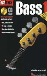 Hal Leonard Corporation FASTTRACK - BASS 1 + CD   music instruction