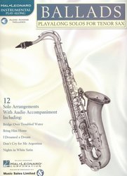 Hal Leonard Corporation BALLADS + Audio Online / tenorový saxofon