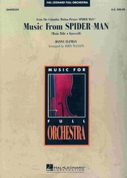 Hal Leonard Corporation MUSIC FROM SPIDER MAN    full orchestra