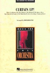 Hal Leonard Corporation CURTAIN UP! - full orchestra / partitura + party