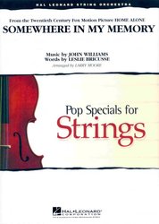 Hal Leonard Corporation SOMEWHERE IN MY MEMORY   smyčcový orchestr - partitura a party