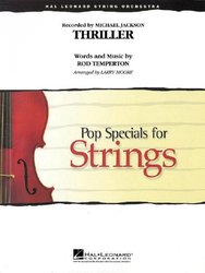 Hal Leonard Corporation Thriller  - Pop Specials for Strings / partitura + party