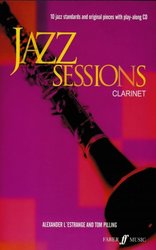 FABER MUSIC JAZZ SESSIONS + CD   klarinet