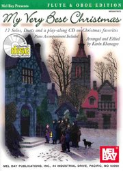 MEL BAY PUBLICATIONS My Very Best Christmas + CD      C instruments&piano  (17 solos or duets)