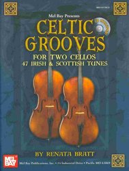 MEL BAY PUBLICATIONS CELTIC GROOVES FOR TWO CELLOS + CD