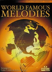 Fentone Music WORLD FAMOUS MELODIES / klavírní doprovod pro housle