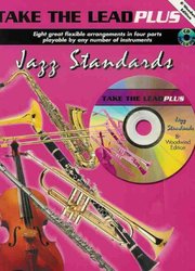 International Music Publicatio TAKE THE LEAD PLUS JAZZ + CD Bb woodwind quartet