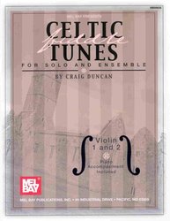 MEL BAY PUBLICATIONS CELTIC FIDDLE TUNES pro 1 nebo 2 housle a klavír