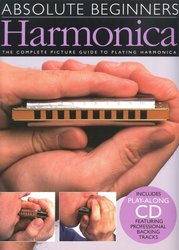 WISE PUBLICATIONS Absolute Beginners - HARMONICA + CD / kompletní obrazový průvodce hry na foukací harmoniku