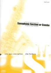 ADVANCE MUSIC Easy Jazz Conception for the Saxophone Section or Combo + CD