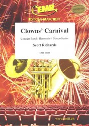 Editions Marc Reift Clowns' Carnival - Concert Band / partitura + party