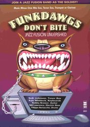 Music Minus One FUNKDAWGS - DON'T BITE - JAZZ FUSION + CD for Bb/Eb Instruments