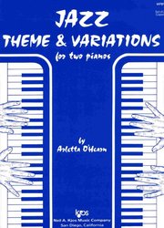Neil A.Kjos Music Company JAZZ THEME&VARIATIONS for two pianos - 2 pianos  4 hands