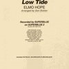 Hal Leonard Corporation LOW TIDE (JAZZ OCTET) - score&parts