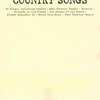 Hal Leonard Corporation BUDGETBOOKS - COUNTRY SONGS  klavír/zpěv/kytara