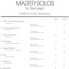 Hal Leonard Corporation MASTER SOLOS FOR OBOE + CD / hoboj + piano