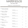 Hal Leonard Corporation MASTER SOLOS FOR SAXOPHONE + CD / alt saxofon + piano
