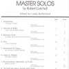 Hal Leonard Corporation MASTER SOLOS FOR TRUMPET + CD /  trumpeta + piano