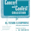 RUBANK CONCERT&CONTEST COLLECTIONS for Tenor Sax - CD s klavírním doprovodem