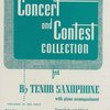 RUBANK CONCERT&CONTEST COLLECTIONS for Tenor sax - solový sešit