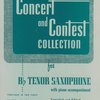 RUBANK CONCERT&CONTEST COLLECTIONS for Tenor sax - klavírní doprovod