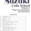 ALFRED PUBLISHING CO.,INC. Suzuki Cello School 2 - klavírní doprovod