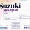 ALFRED PUBLISHING CO.,INC. Suzuki Viola School, volume 3&4 - CD