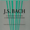 ADVANCE MUSIC BACH - 2  PART INVENTIONS - saxophone duets