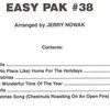 Hal Leonard Corporation EASY JAZZ BAND PAK 38 Christmas Songs (grade 2) + Audio Online / partitura + party