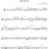 ADVANCE MUSIC BLUE MONK - saxophone quartet (SATB / AATB)