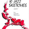 Kendor Music, Inc. 10 JAZZ SKETCHES 3 (červený sešit) by Lennie Niehaus - alto sax trios
