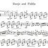 SCHIRMER, Inc. BANJO AND FIDDLE by William Kroll / housle a piano