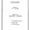 Hal Leonard Corporation THREE HUNGARIAN FOLK SONGS /  SATB