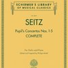 SCHIRMER, Inc. SEITZ– Pupil's Concertos No.1-5 - COMPLETE - housle&klavír