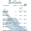 International Music Publicatio TAKE THE LEAD - BALLADS + CD / housle