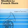 Belwin-Mills Publishing Corp. Practical Studies for French Horn 1 by Robert W. Getchell