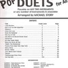 Belwin-Mills Publishing Corp. POP DUETS FOR ALL (Revised and Updated) level 1-4 //  percussion