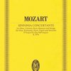 SCHOTT&Co. LTD MOZART - SINFONIA CONCERTANTE Es-DUR, K 297b for oboe, clarinet, horn, basson and strings - score