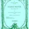 BMG PUBLICATIONS s.r.l. STABAT MATER ( Luigi Boccherini ) - prima versione, 1781