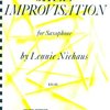 TRY PUBLISHING COMPANY Jazz Improvisation for Saxophone by Lennie Niehaus