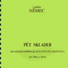 NELA - hudební nakladatelstv PĚT SKLADEB PRO FLÉTNU&KLAVÍR - Ladislav Němec