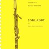 NELA - hudební nakladatelstv 3 SKLADBY PRO FAGOT&PIANO - J.Plichta/B.Sedláček
