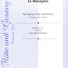 ZIMMERMANN Le Rossignol by Leo Delibes / zpěv, příčná flétna a klavír