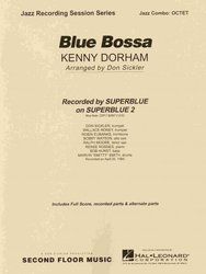Hal Leonard Corporation BLUE BOSSA (Jazz Octet) - score&parts
