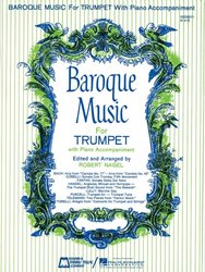 Edward B. Marks Music Company Baroque Music for Trumpet / trumpet + piano