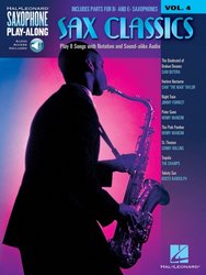 Hal Leonard Corporation Saxophone Play Along 4 - Sax Classics + CD / altový (tenorový) saxofon