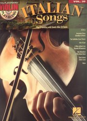 Hal Leonard Corporation VIOLIN PLAY-ALONG 39 - ITALIAN SONGS + CD