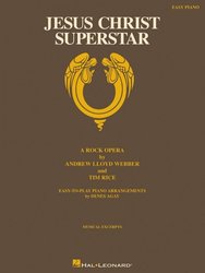 Hal Leonard Corporation JESUS CHRIST SUPERSTAR           jednoduchá úprava pro piano (plus text&akordy)
