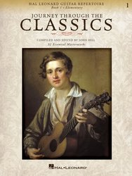 Hal Leonard Corporation Journey Through The CLASSICS 1 - 32 skladeb klasické hudby pro začínající kytaristy